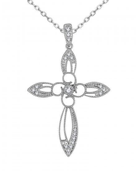 CROSS DIAMOND PENDANT (TP3047)